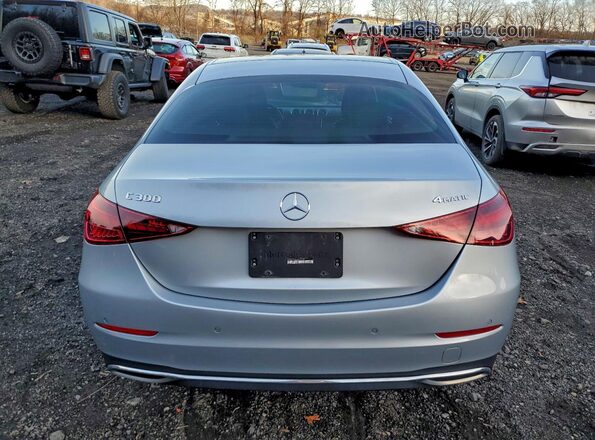 W1KAF4HB9NR042000 2022 MERCEDES-BENZ C Silver Հետևի տեսք
