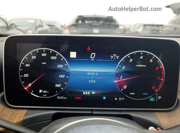 W1KAF4HB9RR211910 2024 MERCEDES-BENZ C Silver Instrument cluster view