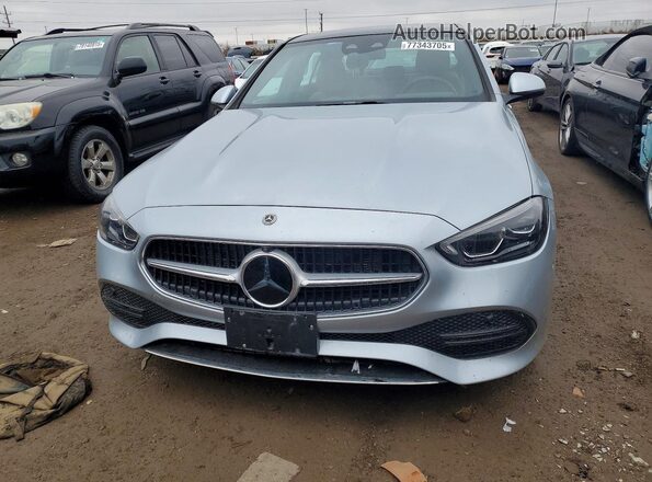 W1KAF4HB9RR211910 2024 MERCEDES-BENZ C Silver Front view