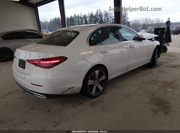 W1KAF4HBORR234525 2024 MERCEDES-BENZ C-CLASS Белый 