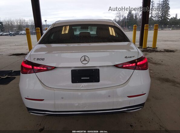 W1KAF4HBORR234525 2024 MERCEDES-BENZ C-CLASS Белый 