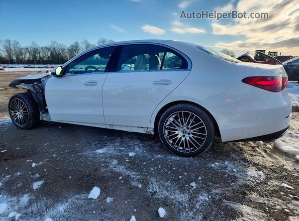 W1KAF4HBXRR219398 2024 MERCEDES-BENZ C White Rear left