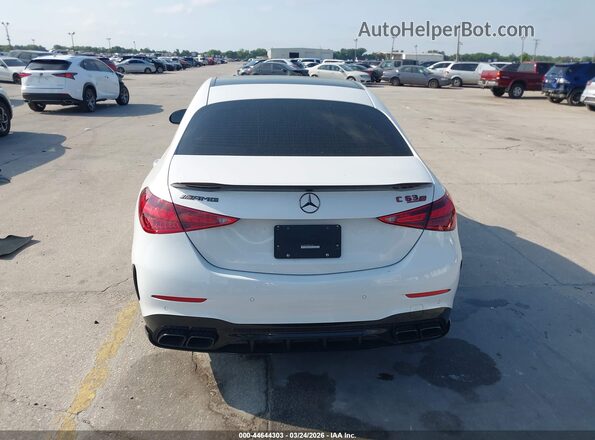 W1KAF8AB3RR221754 2024 MERCEDES-BENZ AMG C 63 Белый 