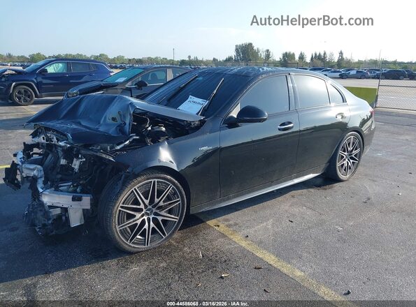 W1KAF8HB0RR198679 2024 MERCEDES-BENZ AMG C 43 Black Vista tres cuartos delantera izquierda