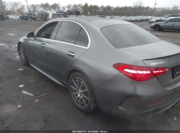 W1KAF8HB4RR159867 2024 MERCEDES-BENZ AMG C 43 Gray Rear left