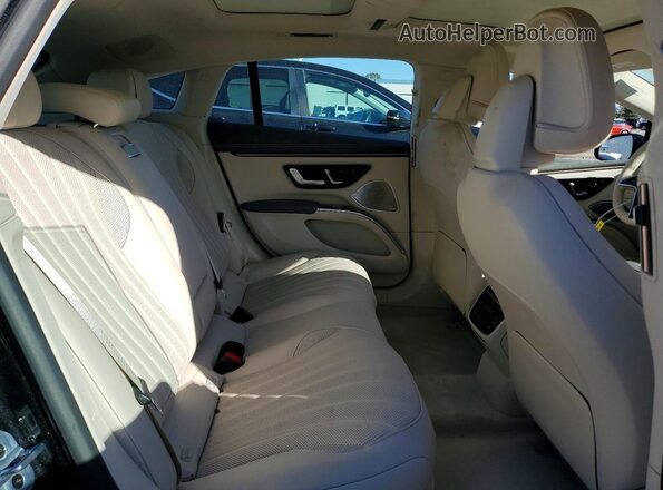 W1KCG2DB1NA012052 2022 MERCEDES-BENZ EQS Black Вид задніх сидінь