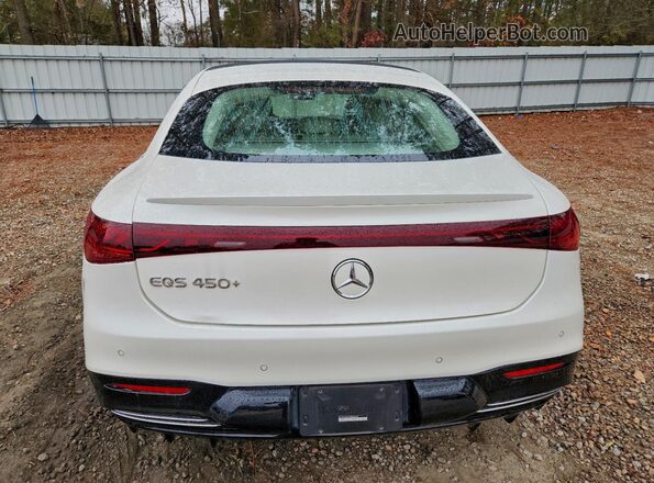 W1KCG2DB2NA005935 2022 MERCEDES-BENZ EQS White Вид ззаду