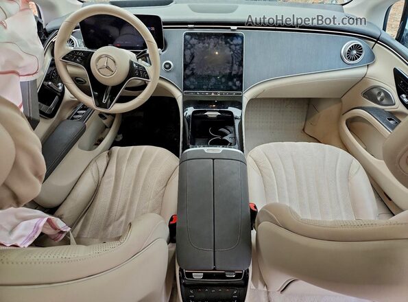 W1KCG2DB2NA005935 2022 MERCEDES-BENZ EQS White Вид панелі приладів