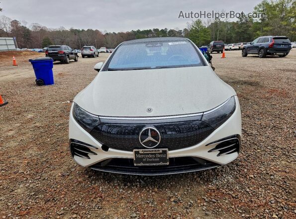 W1KCG2DB2NA005935 2022 MERCEDES-BENZ EQS White Вид спереду