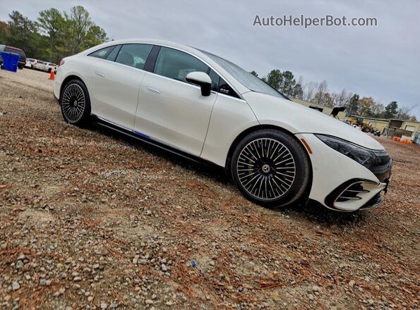 W1KCG2DB2NA005935 2022 MERCEDES-BENZ EQS White Передня права чверть