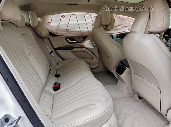 W1KCG2DB2NA005935 2022 MERCEDES-BENZ EQS White Вид задніх сидінь