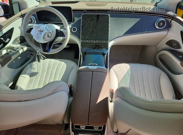 W1KCG2DB2NA012352 2022 MERCEDES-BENZ EQS Black Vista del salpicadero