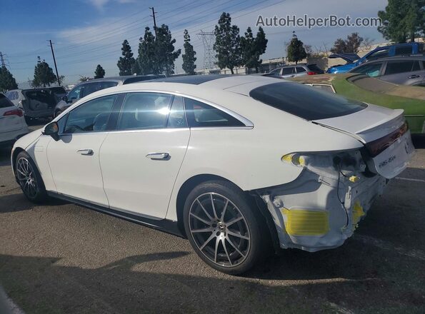 W1KCG2DB4NA015219 2022 MERCEDES-BENZ EQS White Tył lewy