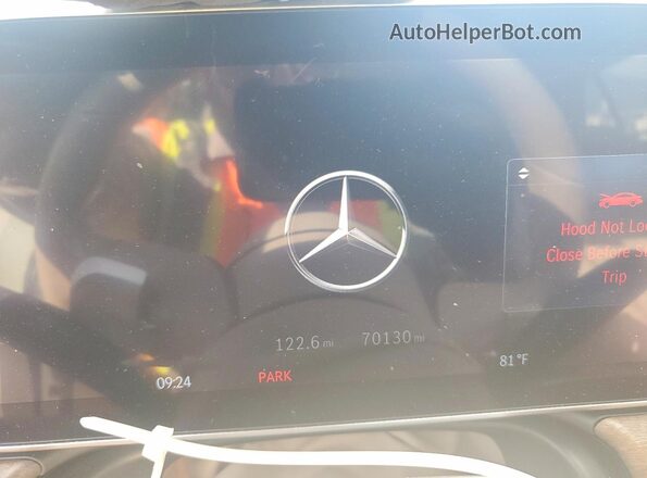 W1KCG2DB4NA015219 2022 MERCEDES-BENZ EQS White Widok zestawu wskaźników