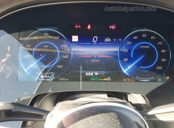 W1KCG2DB4RA047660 2024 MERCEDES-BENZ EQS Gray Widok zestawu wskaźników