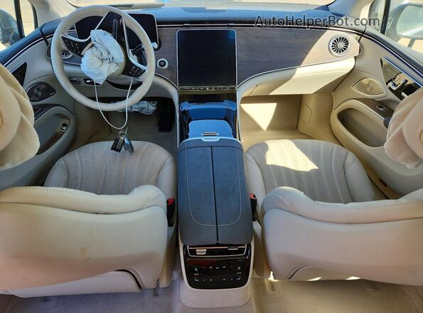 W1KCG2DB7NA013562 2022 MERCEDES-BENZ EQS Gray Vista del salpicadero