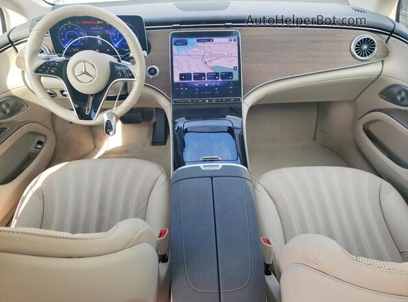 W1KCG2DBXPA035249 2023 MERCEDES-BENZ EQS White Вид панелі приладів