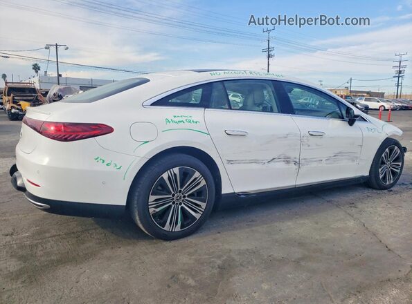 W1KCG2DBXPA035249 2023 MERCEDES-BENZ EQS White Задня права чверть