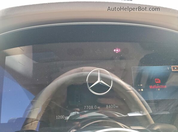 W1KCG2EB9RA049449 2024 MERCEDES-BENZ EQS Blue Instrument cluster view
