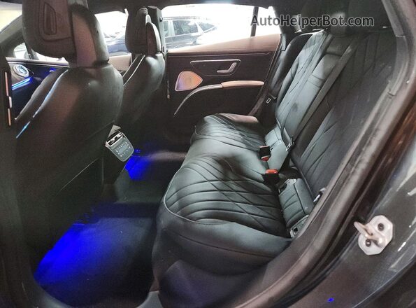 W1KCG4EB1PA023579 2023 MERCEDES-BENZ EQS Black უკანა სავარძლების ხედი