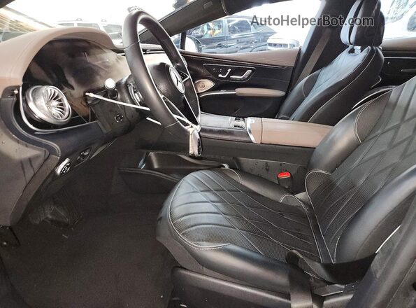 W1KCG4EB1PA023579 2023 MERCEDES-BENZ EQS Black წინა სალონის ხედი