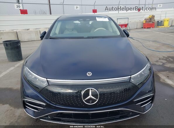 W1KCG4EB1PA028006 2023 MERCEDES-BENZ EQS 580 Black ხელსაწყოთა პანელის ხედი