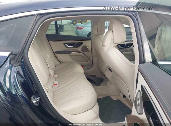 W1KCG4EB1PA028006 2023 MERCEDES-BENZ EQS 580 Black VIN კოდის სტიკერის ხედი