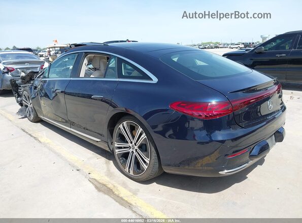 W1KCG4EB4NA002089 2022 MERCEDES-BENZ EQS 580 Dark Blue Հետևի ձախ