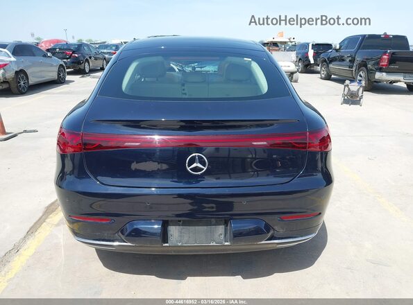 W1KCG4EB4NA002089 2022 MERCEDES-BENZ EQS 580 Dark Blue 