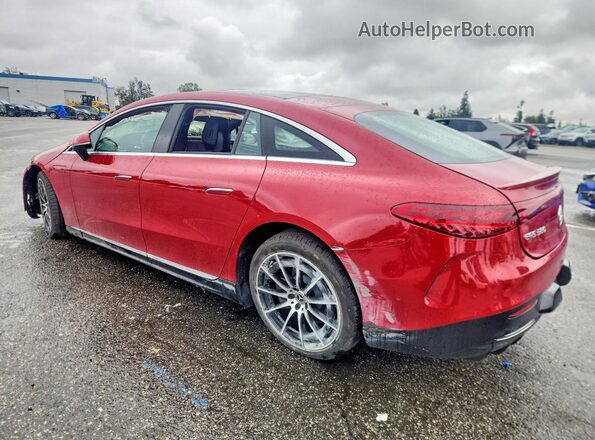 W1KCG4EB9RA045512 2024 MERCEDES-BENZ EQS Красный Задняя левая четверть