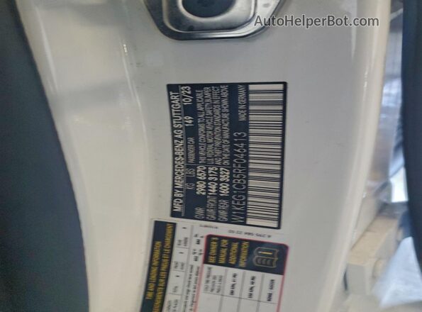 W1KEG1CB5RF046413 2024 MERCEDES-BENZ EQE White 