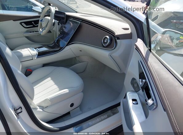 W1KEG2BB4RF054249 2024 MERCEDES-BENZ EQE 350+ White Widok wnętrza z przodu