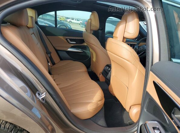 W1KLF4GB8SA151990 2025 MERCEDES-BENZ E Brown Rear seats view