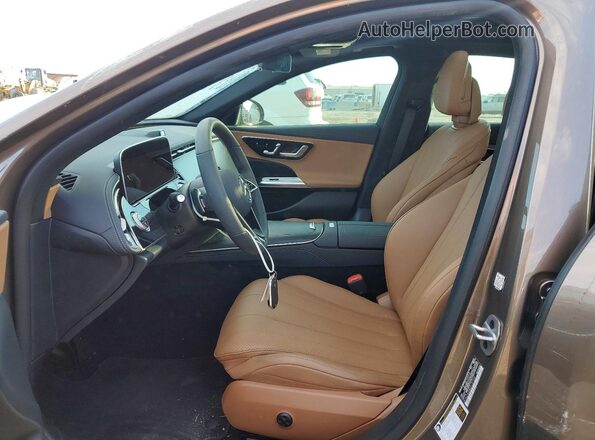 W1KLF4GB8SA151990 2025 MERCEDES-BENZ E Brown Front interior view