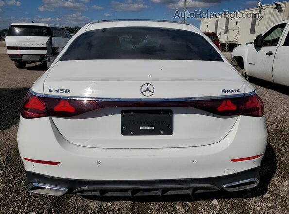 W1KLF4HBXSA146322 2025 MERCEDES-BENZ E White 