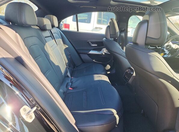 W1KLF6DB8TA251461 2026 MERCEDES-BENZ E Black Rear seats view