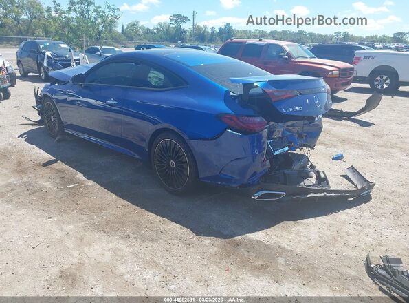 W1KMJ4HB3RF013532 2024 MERCEDES-BENZ CLE 300 Blue Tył lewy
