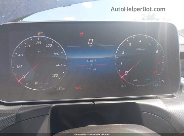 W1KMJ4HB3RF013532 2024 MERCEDES-BENZ CLE 300 Blue Widok tylnych siedzeń