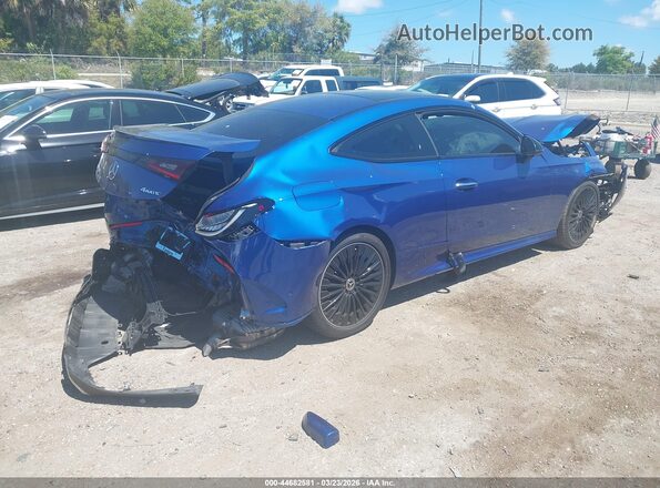 W1KMJ4HB3RF013532 2024 MERCEDES-BENZ CLE 300 Blue Tył prawy