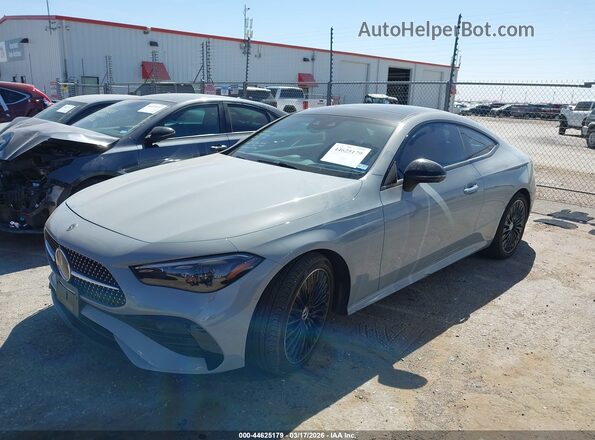 W1KMJ4HB3RF041704 2024 MERCEDES-BENZ CLE 300 Gray წინა მარცხენა ხედი სამი მეოთხედიდან