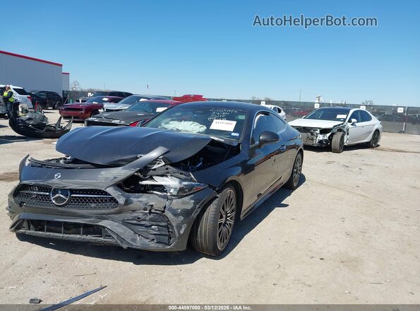W1KMJ4HB4RF014981 2024 MERCEDES-BENZ CLE 300 Black წინა მარცხენა ხედი სამი მეოთხედიდან