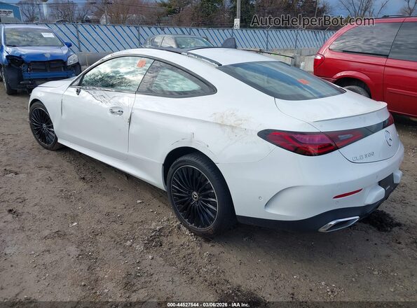 W1KMJ4HB6RF012150 2024 MERCEDES-BENZ CLE 300 White Rear left
