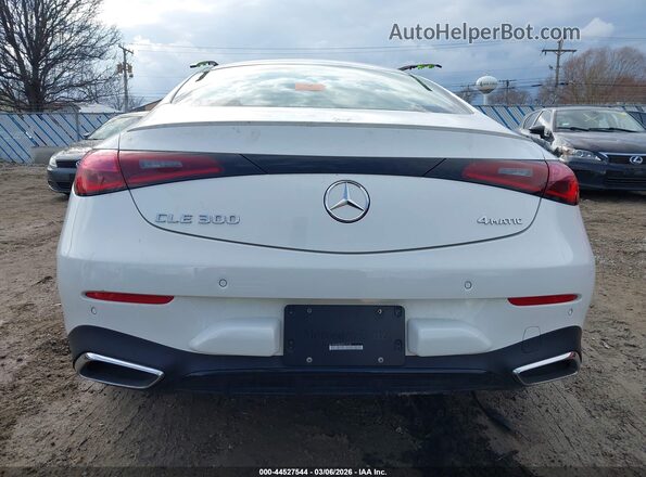 W1KMJ4HB6RF012150 2024 MERCEDES-BENZ CLE 300 White 