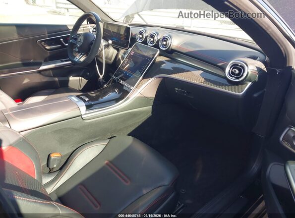 W1KMJ6CB8RF035531 2024 MERCEDES-BENZ AMG CLE 53 Black წინა სალონის ხედი