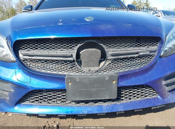 W1KWF6EB1MR621888 2021 MERCEDES-BENZ AMG C 43 Blue Vista frontal
