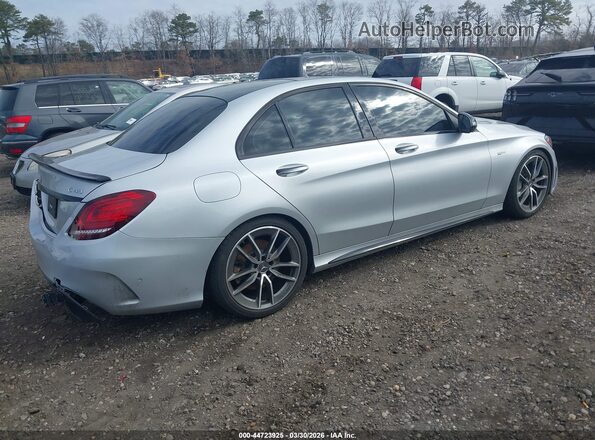 W1KWF6EB2LR603334 2020 MERCEDES-BENZ AMG C 43 Silver Задня права чверть