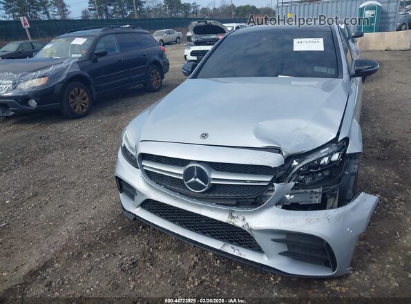 W1KWF6EB2LR603334 2020 MERCEDES-BENZ AMG C 43 Silver Вид щитка приладів