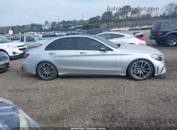 W1KWF6EB2LR603334 2020 MERCEDES-BENZ AMG C 43 Silver Вид задньої частини салону