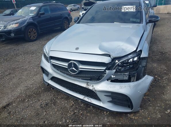 W1KWF6EB2LR603334 2020 MERCEDES-BENZ AMG C 43 Silver Вид спереду