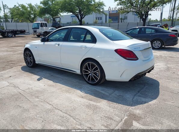 W1KWF6EB7MR642096 2021 MERCEDES-BENZ AMG C 43 White უკანა მარცხენა